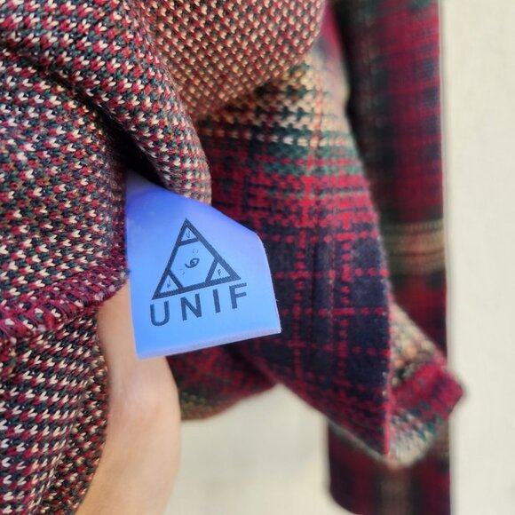 UNIF Nevermind Duster in Plaid - Picture 12 of 12